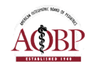 American Osteopathic Board of Pediatrics (AOBP)